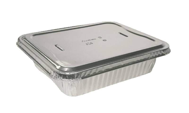 Bandeja de papel aluminio alimentos delivery. 20oz REF: 028 - Imagen 2