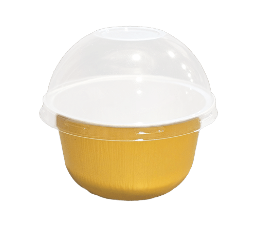 Mini-molde de papel aluminio redondo 170 gr REF: SW38