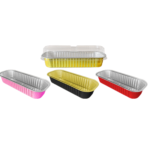 Mini-molde ovalado de papel aluminio 200 ml REF: SW43